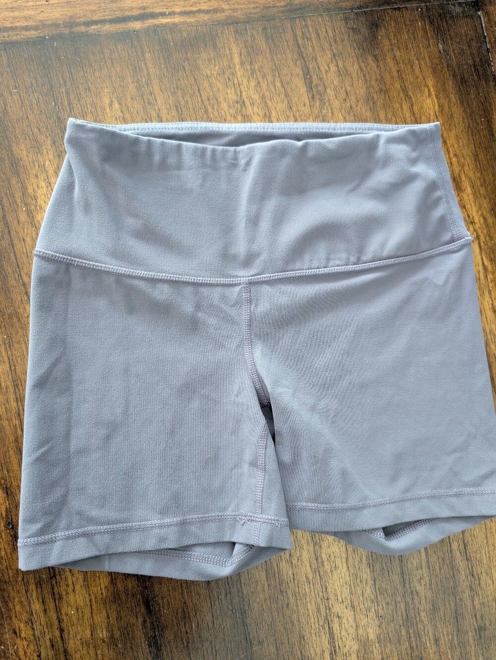 Small Purple/Gray Women’s Yogalicious Athletic Shorts